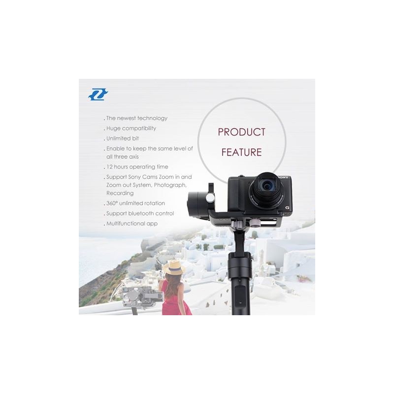 Zhiyun Tech Crane-M gimbal for gopro, systemkamera og mobil