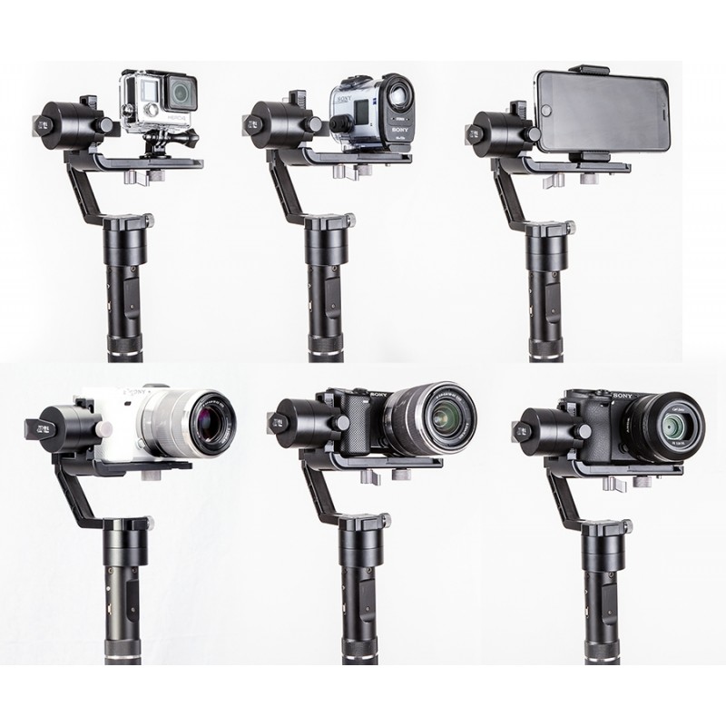 Zhiyun Tech Crane-M gimbal for gopro, systemkamera og mobil