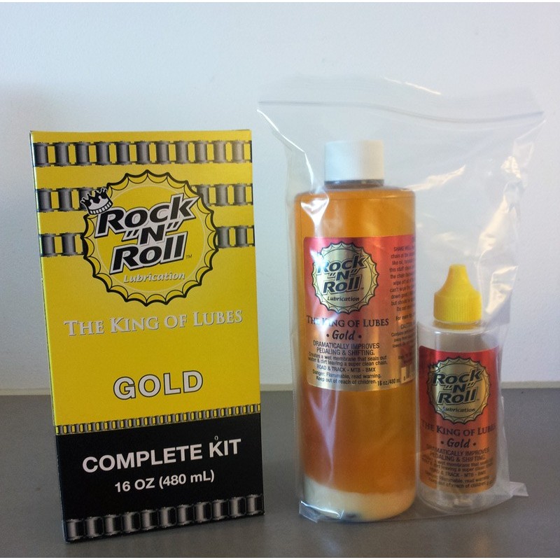 Rock "N" Roll Gold Chain Lube smørning stor flaske