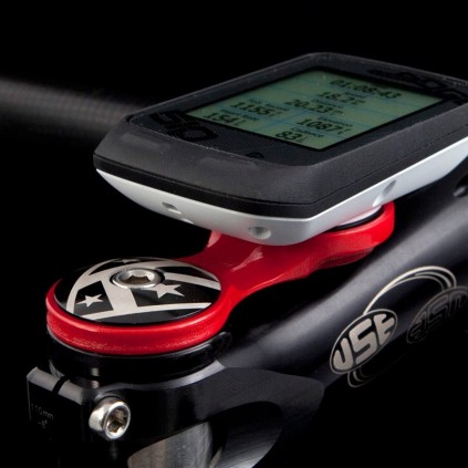 K-Edge stemfeste for Garmin montert