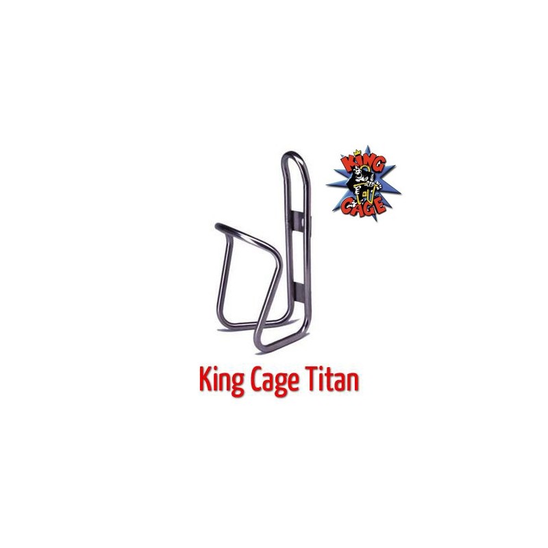 King Cage flaskeholder i titan