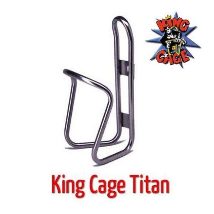 King Cage flaskeholder i titan
