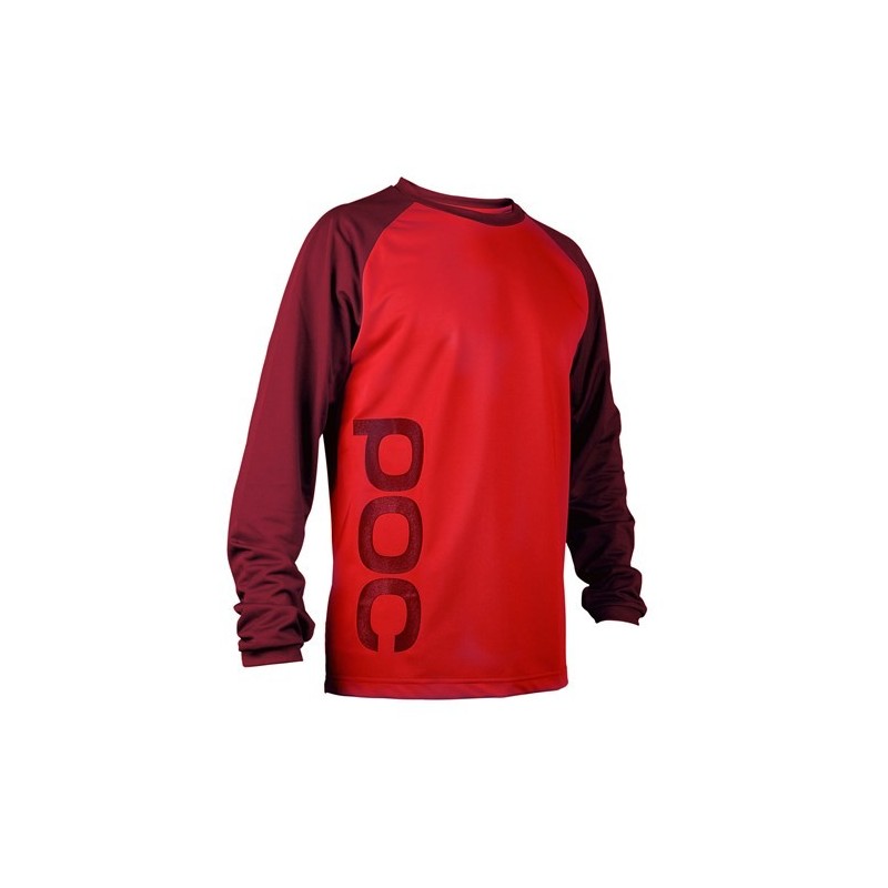 POC Flow jersey sykkeltrøye rød